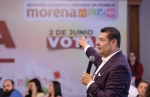 CCE felicita al morenista Alejandro Armenta por obtener triunfo en la gubernatura de Puebla