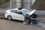 Hombre pierde la vida tras chocar su vehículo contra un tráiler, en Tizatlán