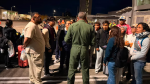 Foto: Cortesía Mexicanos repatriados llegan a México tras el terremoto en Colombia.