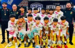Foto: Cortesía Equipos infantiles de futbol regresan a México tras sismo en Colombia.