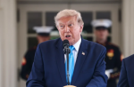 Foto: Cortesía Donald Trump durante un evento oficial en Estados Unidos.