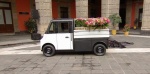 Foto: Cortesía Olinia Carga, vehículo eléctrico mexicano presentado en Palacio Nacional.