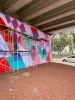 Foto: Cortesía Teddy Kelly transforma bajo puente de Ciudad Universitaria con arte urbano y accesibilidad