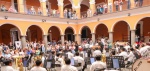 Foto: Cortesía Personas disfrutan de un evento cultural en Puebla.