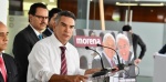Foto: Cortesía Alejandro Moreno durante un mensaje político