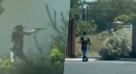 Foto: Cortesía Jordan Salinas durante el tiroteo en un restaurante de Idaho