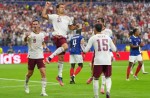 Foto: Cortesía Jugadores de España celebran su pase a la final del Mundial 2026