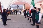 Foto: Cortesía Estudiantes tlaxcaltecas abanderados para competencias científicas internacionales.