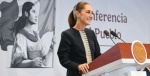 Foto: Cortesía Claudia Sheinbaum durante conferencia sobre inversiones en el Estado de México.