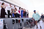 Foto: Cortesía Entrega de apoyos funcionales a personas con discapacidad en Tlaxcala.