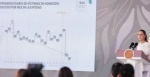 Foto: Cortesía Claudia Sheinbaum durante la conferencia sobre seguridad en Morelos.