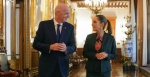 Foto: Cortesía Gianni Infantino y Claudia Sheinbaum durante actividades relacionadas con el Mundial 2026.