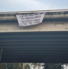 Foto: Cortesía Localizan manta con amenazas atribuidas a la Delincuencia Organizada, en Tlaxcala