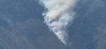 Foto: Cortesía Brigadistas combatiendo incendio forestal en Zautla
