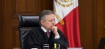 Foto: Cortesía Arturo Zaldívar hablando sobre el fuero en México