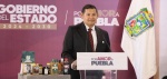 Foto: Cortesía Desfile del 5 de mayo en Puebla con participantes marchando