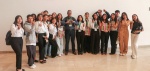 Foto: Cortesía Estudiantes presentando proyectos científicos en ExpoCiencias