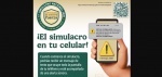 Foto: Cortesía Personas evacuando durante simulacro sísmico en México