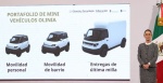 Foto: Cortesía Prototipo de auto eléctrico pequeño presentado en México