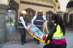 Foto: Cortesía Simulacro Nacional 2026 moviliza al ayuntamiento de Tlaxcala con rescates y rapel