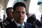 Foto: Cortesía Funcionarios estatales durante simulacro de sismo en Palacio de Gobierno de Tlaxcala