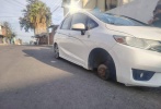 Foto: Cortesía Desvalijan auto durante la madrugada en La Loma Xicohténcatl; roban tres neumáticos