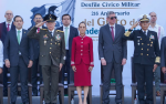 Foto: Cortesía Claudia Sheinbaum durante el Desfile Militar 2026.