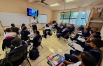 Por: Lula Pineda San Andrés Cholula lleva educación vial a estudiantes de Telesecundaria de Tonantzintla