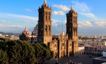 Foto: Cortesía Cielo nublado sobre Puebla.