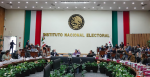 Foto: Cortesía Consejeros del INE durante la instalación de una comisión electoral.